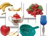 Набор предметных картинок «Фрукты, ягоды, орехи. Посуда» .