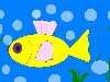 Детский рисунок: Рыба ...