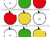 Разноцветные нарисованные яблоки, иллюстрация № 3160632 (c) Тамара Григолава ...