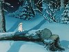 Храбрый заяц / Храбрый заяц (И Иванов-Вано) [1955, Детский мультфильм]