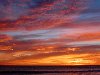 Обои / Обои Природа / Обои небо / Закат на пляже Зума, Малибу, Калифорния
