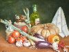 Лызлова Наталия. Натюрморт с овощами. холст/масло 45см x 60см 2010 г.