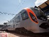 В понедельник, 11 июня новый поезд u0026quot;Хюндайu0026quot;, который везет болельщиков из ...