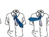 Как завязать галстук в технике Half-Windsor в картинках