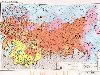Карта по экономической географии России. Карта трудовых ресрсов России. ...