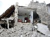 Разрушенный дом в деревне Кастельнуово, после сильного землетрясения в ...