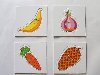 Трафареты: Овощи и фрукты - Издательство Альфа-книга