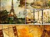 Винтажные открытки u0026quot;Парижu0026quot; / Vintage Postcards u0026quot;Parisu0026quot;