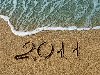 Картинка, макро, новый год, новогодние обои, пляжи, вода, песок,