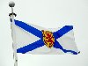 Флаг Новой Шотландии. Этот флаг современной канадской провинции, ...