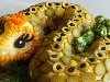 Рецепт салатика на Новый год и на детские праздники «Змея» с фотографией