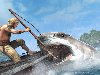 В Assassinu0026#39;s Creed 4 охота на рыб и всяких морских гадов обставлена в виде ...