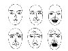 Для задания u0026quot;мимика, разные выражения лицаu0026quot; в схематичном виде изображены ...