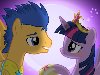Twilight crashes Flash pony version by Moonlightprincess002