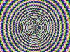 оптическая иллюзия — зрительно ощущается либо содрогание изображения либо ...