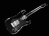 Скачать обои Музыка: черно-белая гитара 1920x1200.