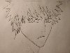 Как нарисовать Ичиго Куросаки из Блич карандашом поэтапно