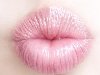 Розовые женские губы, поцелуй, Поцелуи, любовь