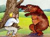 Мужик и медведь : М : Русские народные сказки : Сказки : Cказки