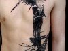 татуировки птицы на теле