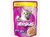 Whiskas для котят курица в нежном соусе 85г, корм для кошек,кошачий корм,