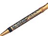 Шариковая ручка тех времён представляла собой две половинки бамбуковой ...