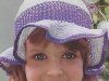 красивая вязаная шапочка для девочки 9 лет