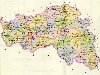 Карта Белгородской области. Подробная карта Белгородской области с границами ...