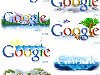 Логотипы google на день Земли