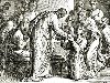 ... Тайная Вечеря Гравюра 1851-1860 Из иллюстраций к «Библии в картинках»