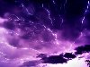 Обои молния, фиолетовый на рабочий стол » Природа » reWalls.com