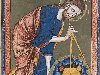 Сотворение мира. Миниатюра, 13 век, Франция. Человек, как царь природы, ...