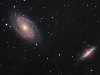 Большая Медведица в атласе. Яна Гевелия. Галактики М81 и M82