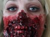 2 Самый страшный макияж девушки-зомби (4 фото)