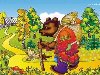 ... сказку «Маша и медведь» » Программа обучения в детском саду. Сказки игры