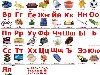 Russian alphabet cards for kids карточки русского алфавита для детей