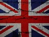 Креативные обои - Старый Британский флаг