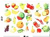 Ярмарка Мастеров - ручная работа ФЕТР вашим детям u0026quot;Овощи и фрукты
