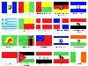 Государственные флаги зарубежных стран