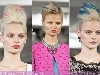 Модный цвет волос для блондинок весной и летом 2013, на фото модели Oscar de ...