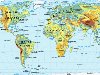 Географическая карта мира | Map of the world