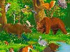 Лесные звери и птицы/Woods Animals and Birds