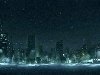 art / красивые рисунки и картины ночь город зима / Смешные картинки, ...