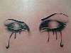 Татуировка плачущие глаза. Значение тату «Глаза» | Значение тату на спине