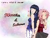 Hinata and Sakura - Chu by antonie15