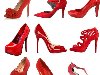 На фото красные туфли на каблуке: River Island, Versani 319$, ...