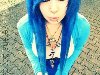 И синие волосы, синие волосы, синие *_* *_* *_*
