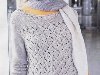 пуловер с узором, схема вязания спицами. пуловер с узором, схема вязания ...
