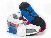 Зимние бело-синие кроссовки Nike Air Max 90 + Fur - 03W