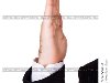 Поднятая рука бизнесмена, фото № 1864717, снято 6 января 2010 г. (c